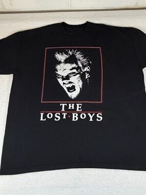 Dumbgood The Lost Boys David Vampire Graphic T-Shirt Black 2XL